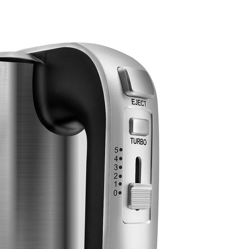 500W Kitchen Electric Hand Mixer with 5 Speeds Hand-Held Mixer Electric Milk Whisk