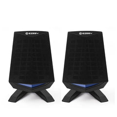 Computer Desktop Speaker Hi-Fi Bass Luminous Mini Portable USB Loudspeaker for Laptop Computer PC