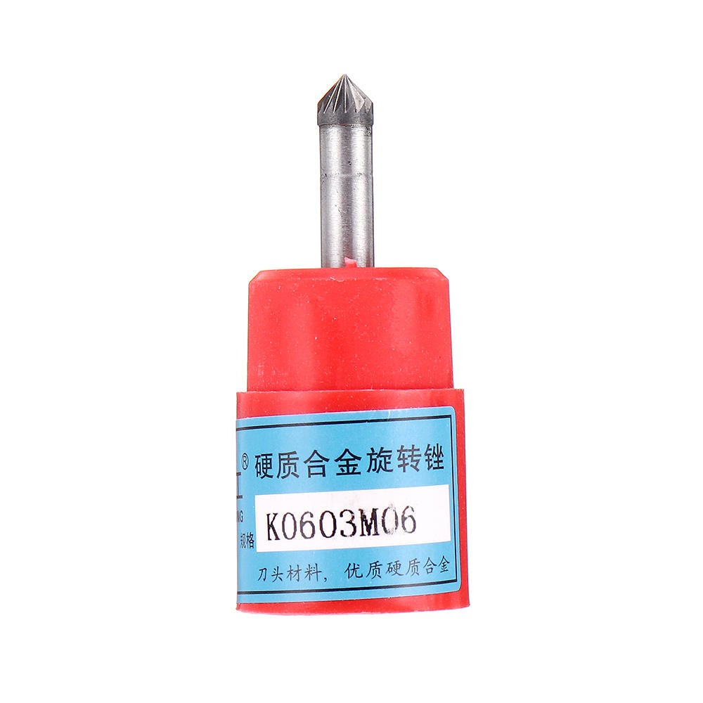 6mm Shank K Series Tungsten Carbide Burr Rotary Cutter File Metal Carving Polishing Tools