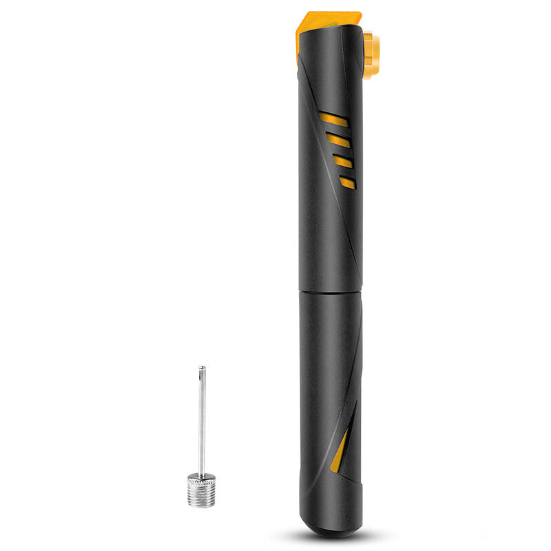 120PSI High Pressure Bike Pump AV/FV Common 70g Lightweight Mini Bicycle Tire Inflator Pump for Mountain Bike Sport Ball