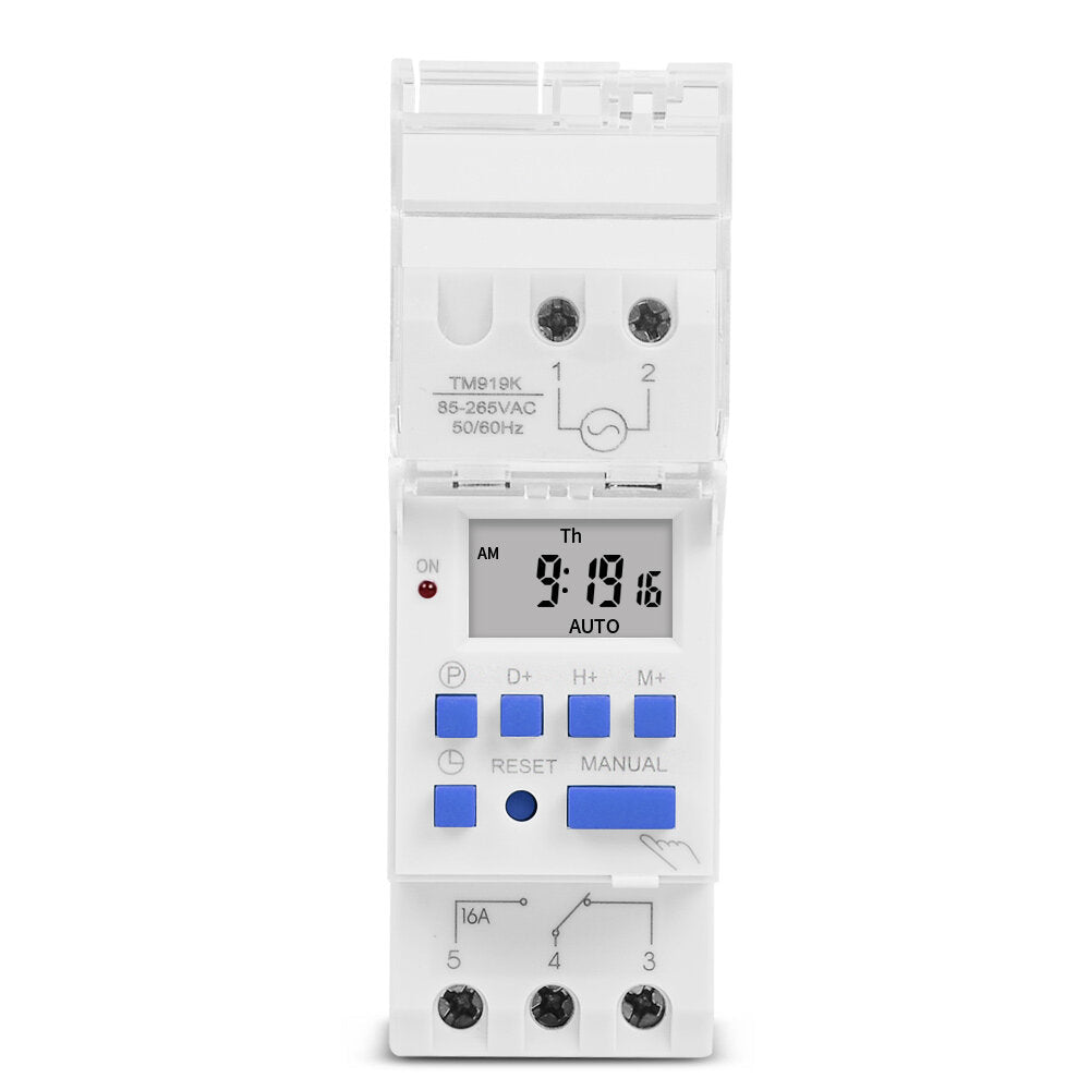 Timer Switch Time Controller Automatic Cycle Timing Switch Output Replaceable Battery