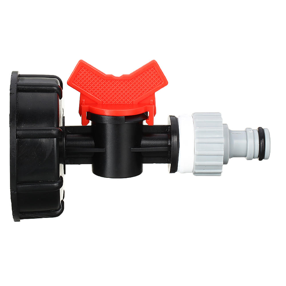 Water Tank Outlet Connector Hose Fittings Connection Garden Tap Plastic Adapter Quick