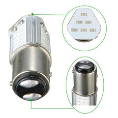 12V Red Four COB LED Brake Turn Signal Rear Light Car Bulb Lamp
