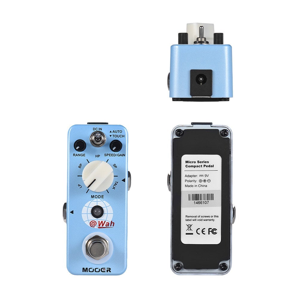 Wah Digital Auto Pedal Guitar Effect 5 Modes True Bypass Full Metal Musical Instrument Portable Pedals Parts