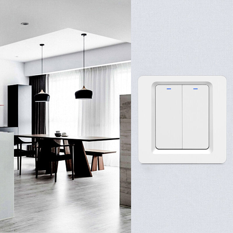 WiFi Smart Switch Bluetooth /Voice Control / Switch Work With Tuya APP Alexa Google Home 1/2/3 Way