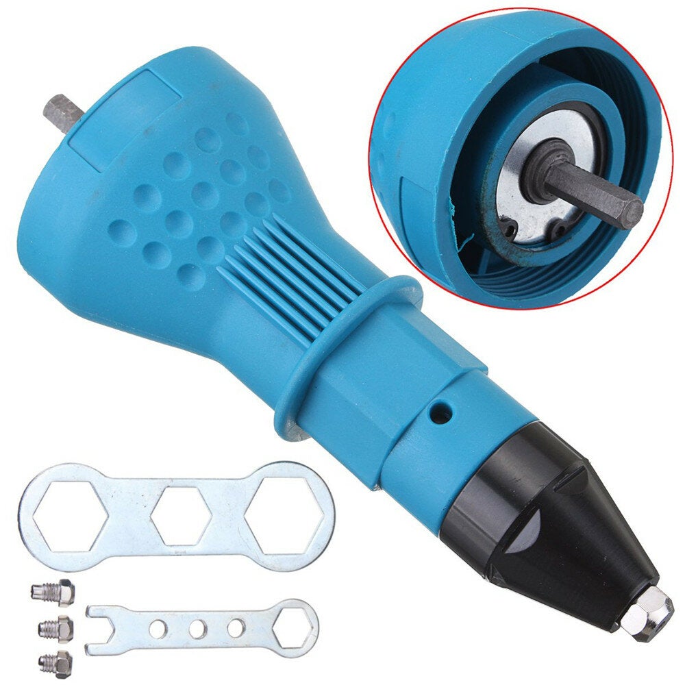 Electric Rivet Nut Cordless Riveting Insert Nut Tool Adaptor Drill Tools