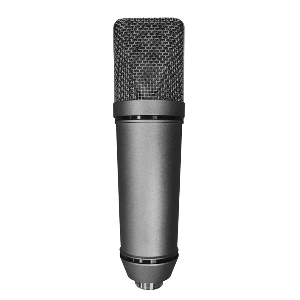 25mm Large Diaphragm Live Recording Condenser Microphone Set for Karaok With Microphone Shock Mount