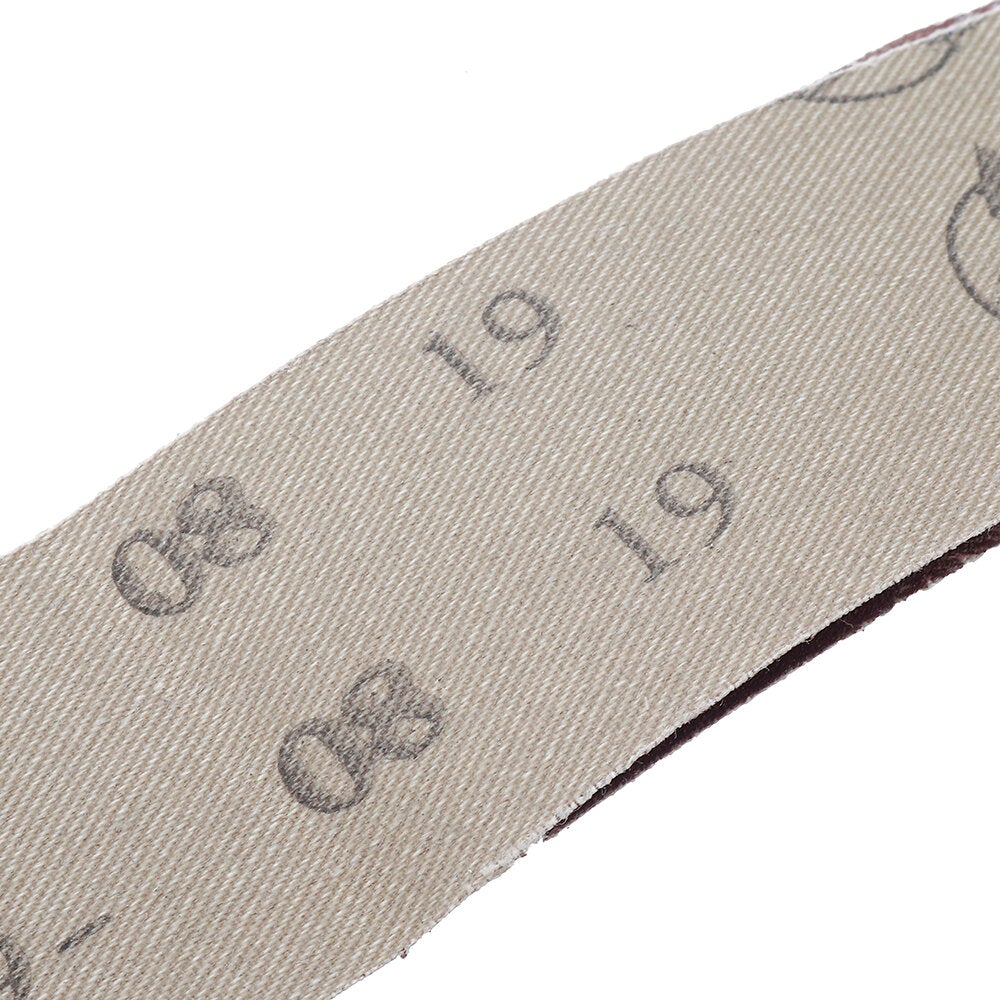 10pcs 40 to 1000 Grit 40mm x 740mm Sanding Belts For Angle Grinder Belt Sander Attachment