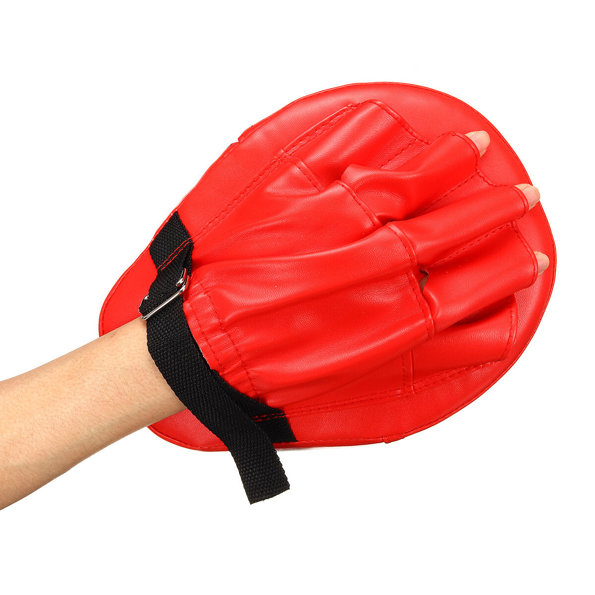Boxing Target Thickened Curved PU Leather Boxing Curved Baffle Thai Taekwondo Kick Shield