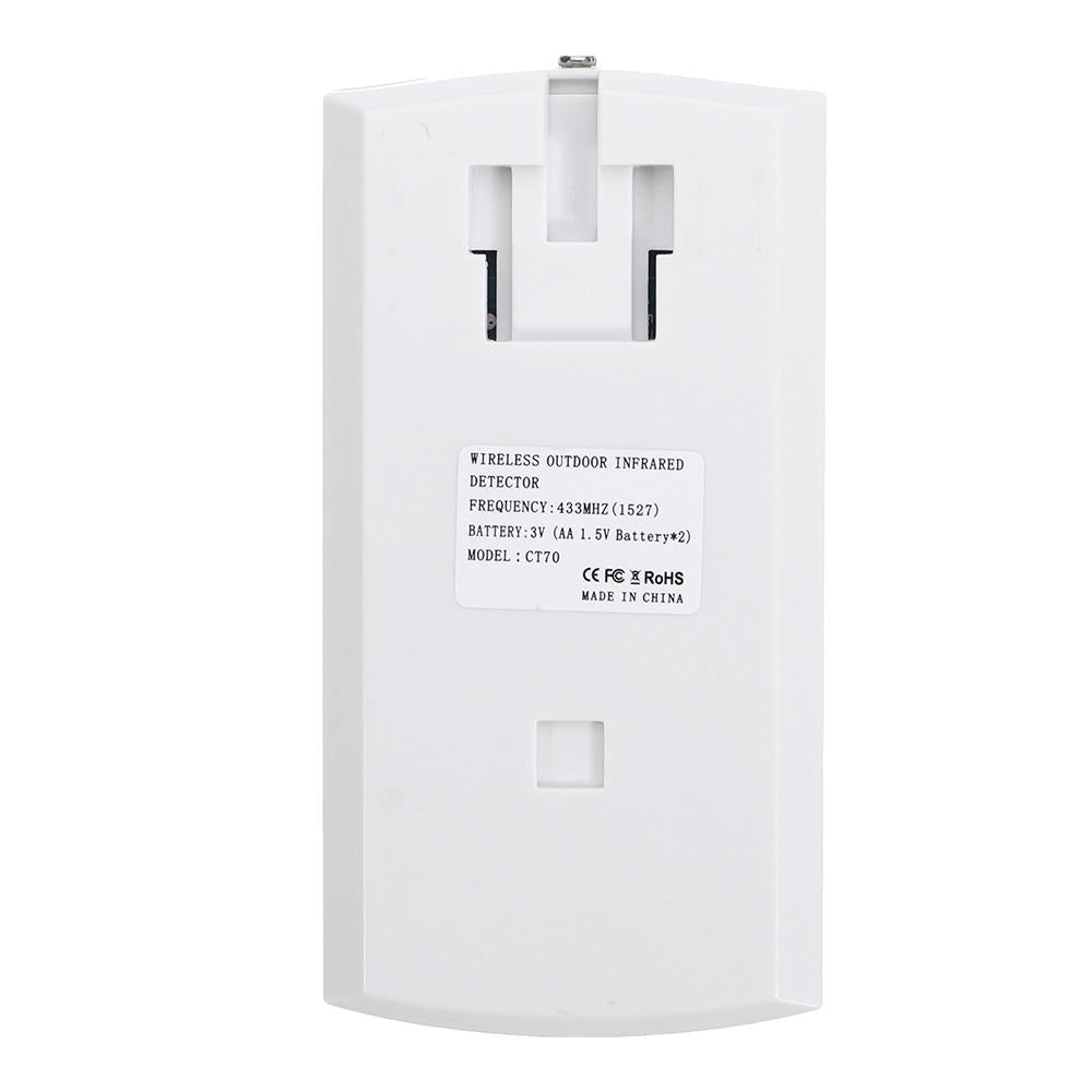 PIR Outdoor Wireless 433 Waterproof Infrared Detector Dual Infrared Motion Sensor For Smart Home Security Alarm System Work 433MHz