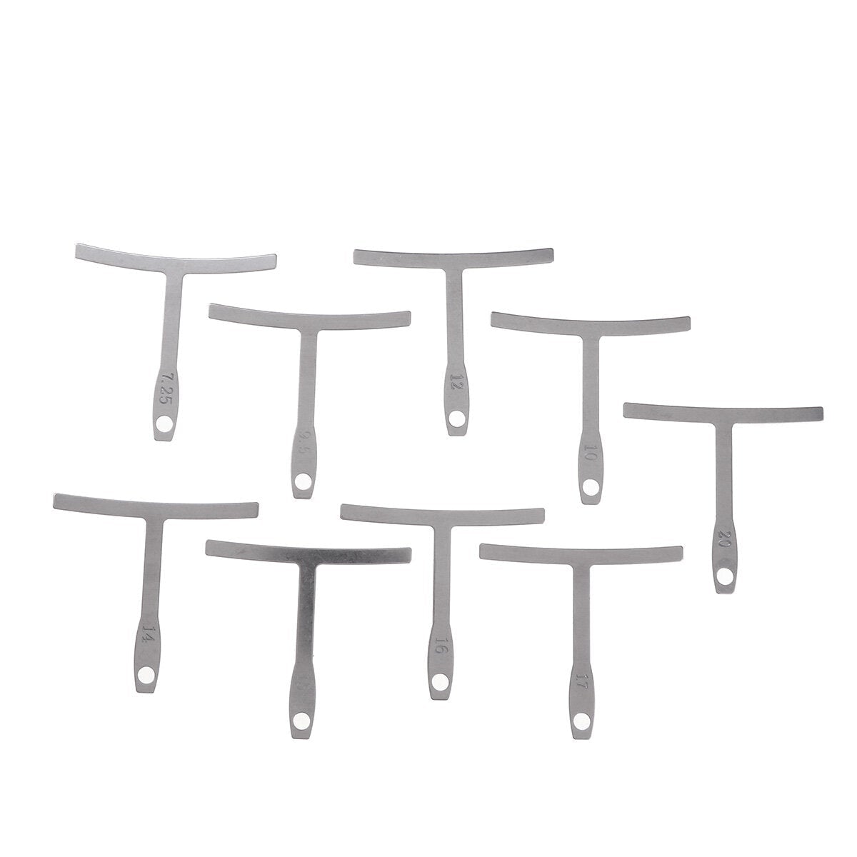 Professional Stainless Steel String Action Rulers Feeler Gauge Guitar Tool Kits