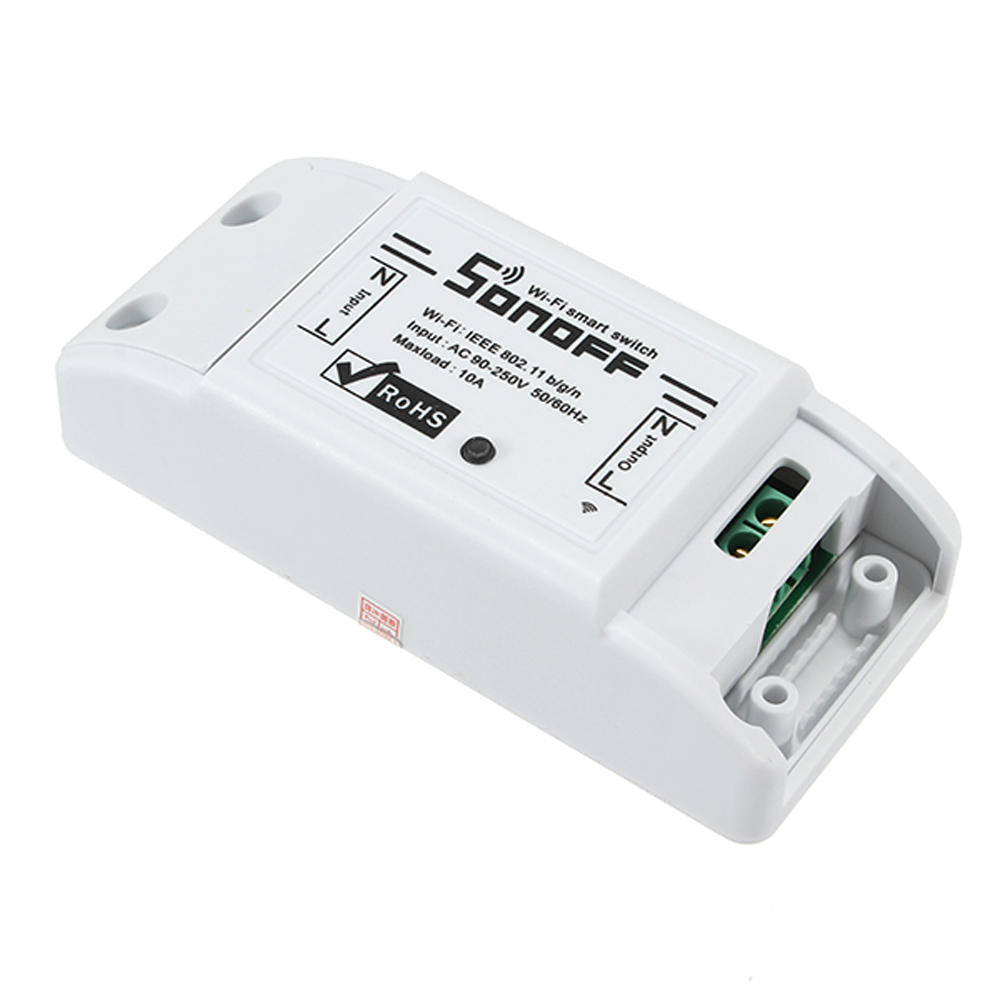 WIFI Wireless Smart Switch Remote Control Socket APP Timer AC90-250V 50/60Hz Works with Amazon Alexa Google Home Assistant Nest IFTTT,8pcs Basic 10A