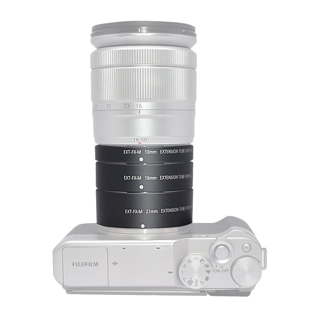 Metal Auto Focus Macro Extension Tube Ring for Fujifilm FX-Mount X-T20 XT2 X-T10 XT4 XT100 XT30 X-PRO 2 3 X-A1 XT1 XT3 Mirrorless Camera Adapter Ring