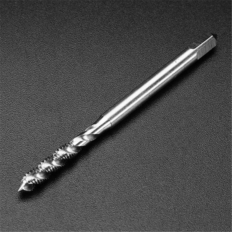 10pcs M3x0.5 Machine Hand Screw Tap Thread Metric Plug Tap Titanium Coated Drill Bits