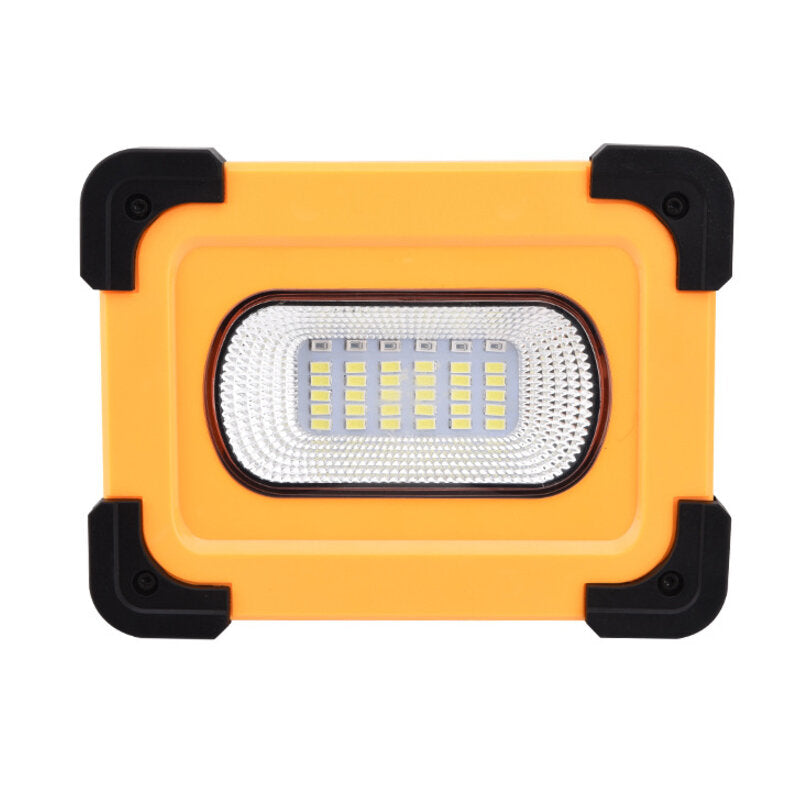 COB/LED USB Solar Charging Camping Light Waterproof 4 Modes 180 Handle Adjustable Spotlight Searchlight Emergency Lantern