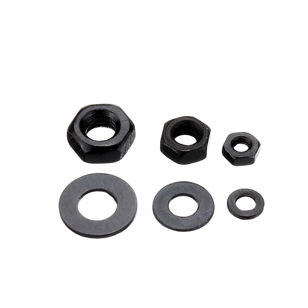 1080Pcs M2 M3 M4 Hex Socket Cap Head Screw Carbon Steel 12.9 Grade Bolt Nut Assortment Kit 4-30mm