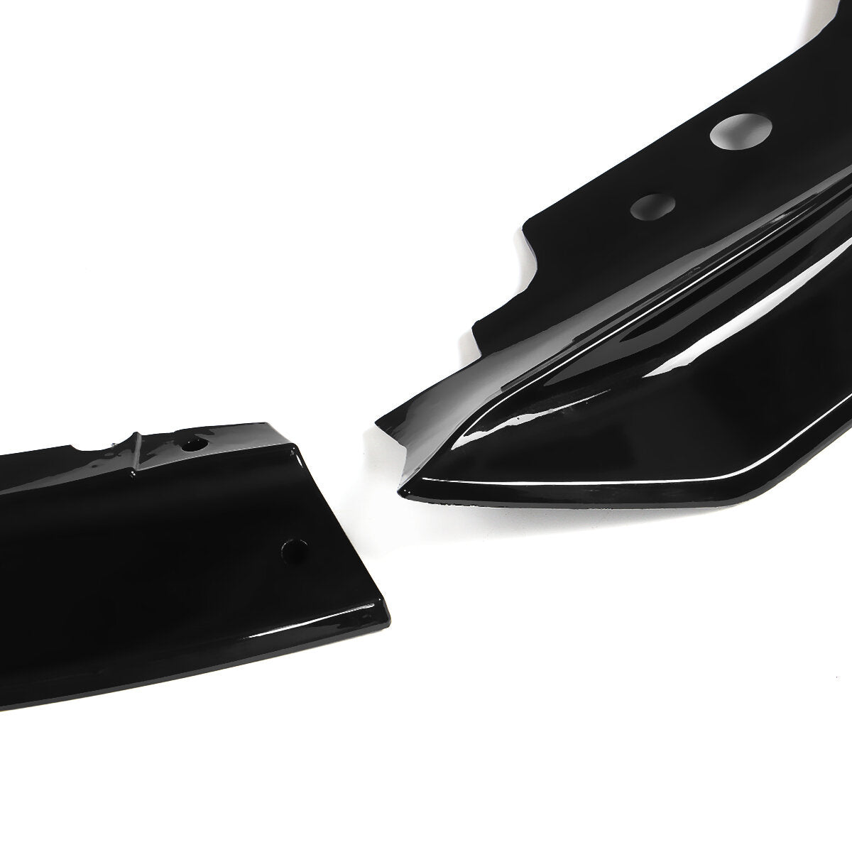 Front Bumper Lip Spoiler Splitter Golss Black For BMW 3 Series
