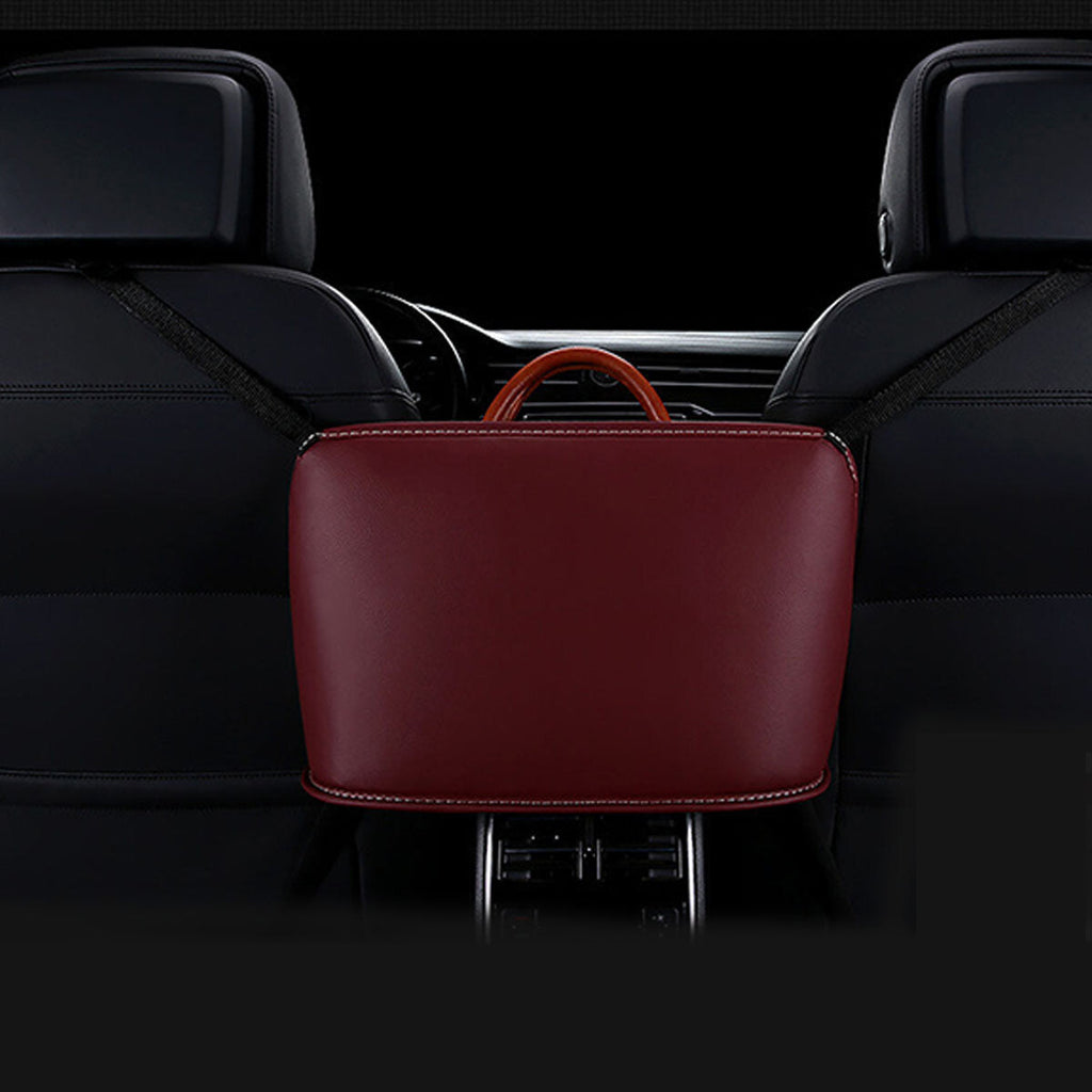 Leather Car Seat Storage Receive Bag 41*27cm