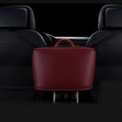 Leather Car Seat Storage Receive Bag 41*27cm