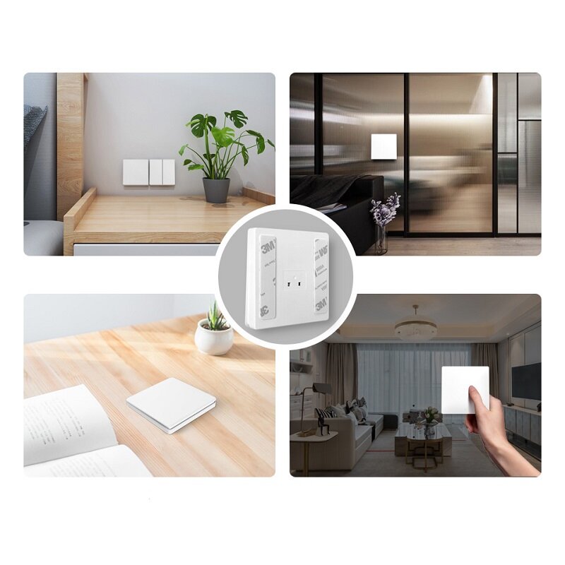 Wifi Remote Control Switch No Battery Self-Powered Waterproof Light Switch AC 85V-240V 60HZ/50HZ 16A RF433Mhz