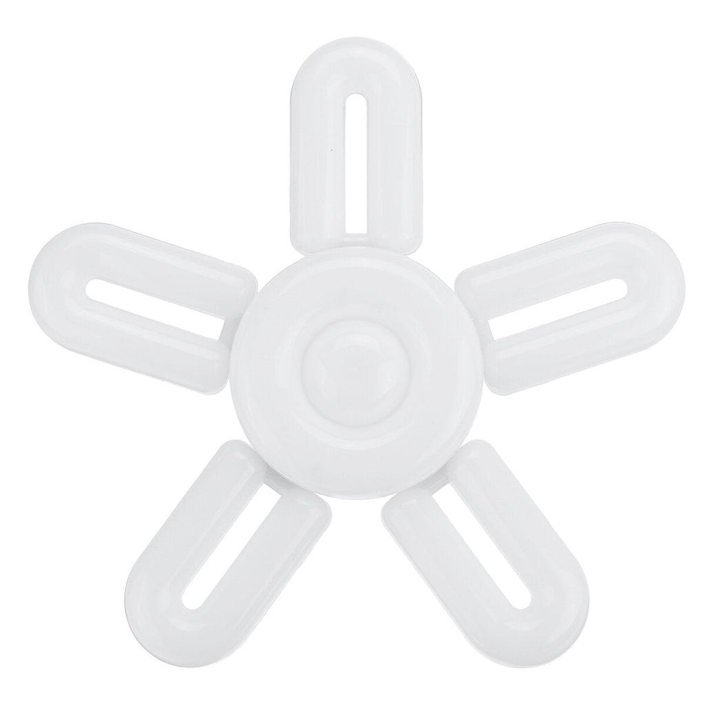 6500K U-Shaped Folding Camping Light 3/4/5 Leaf LED Work Lamp Outdoor Garden Patio