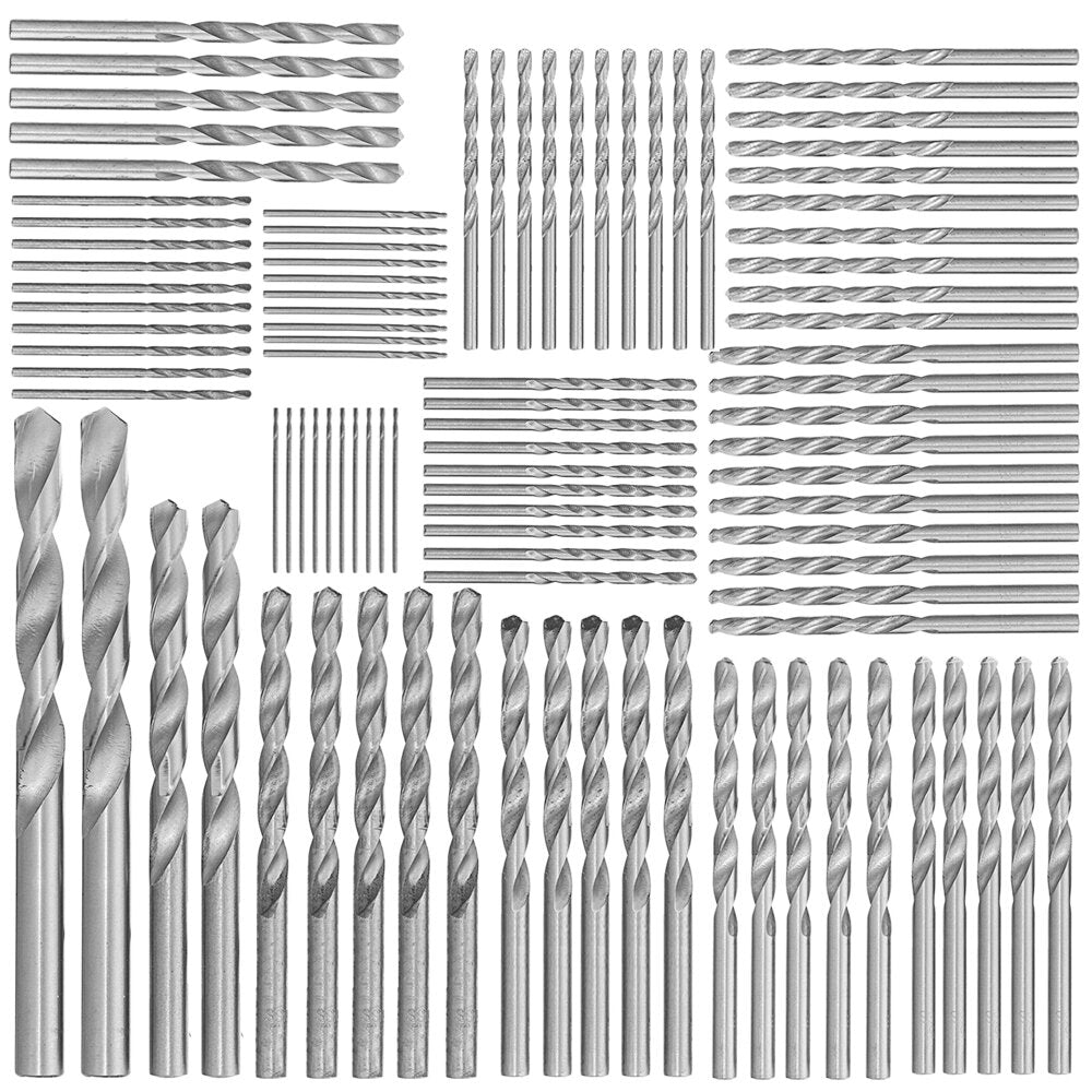 99Pcs High Speed Speed HSS Twist Drill Bit Set 1.0-10.0mm Drill Set for Wood Metal Steel