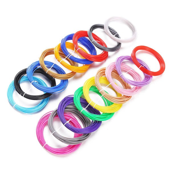 20 Colors PLA 10M 1.75mm PLA Filaments 3D Printing Pen Printer Filaments