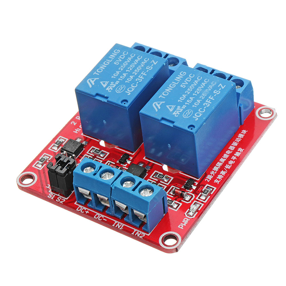 5V 1 / 2 / 4 / 8 Channel Relay High Low Level Optocoupler Module For PI