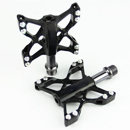 Ultralight MTB BMX Mountain Pedals 3 Bearings Platform Pedals CNC AL6061+ Cr-Mo Axis 240g