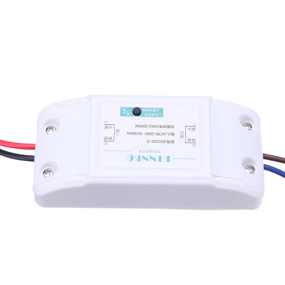 Wireless Light Switch Kit For Lamps Fans Appliances 433Mhz RF Receiver Default ON 5pcs