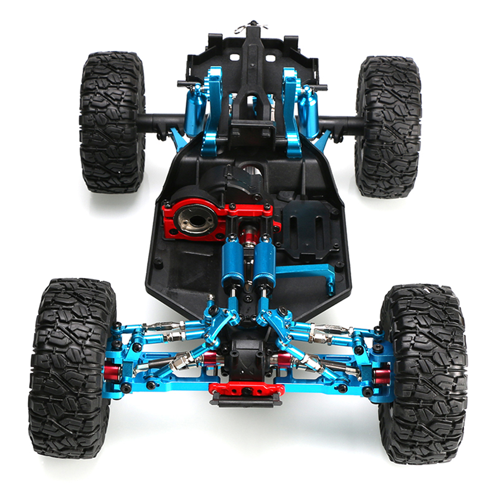 RC Car 4WD 2.4G Brushed High Speed 35km/H Metal Body Shell Desert Off-road RC Truck RTR RC Vehicle Models
