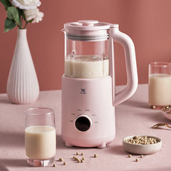 Electric Slow Juicer 600W 600ml Small Automatic Multi-Function Soybean Machine Food Processor