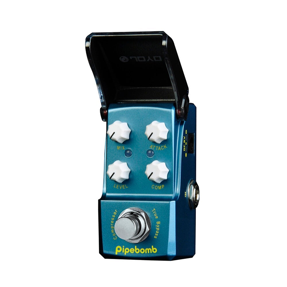 Compressor Mini Electric Guitar Effect Pedal with Knob Guard True Bypass Guitar Parts & Accessories