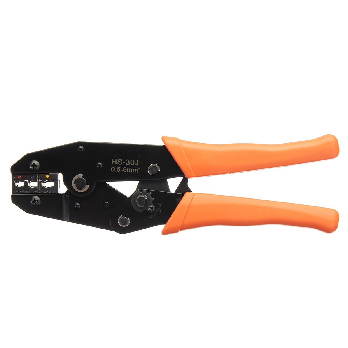 Crimping Tool Kit 5 Changeable Iaws for Insulated and Non-insulated 0.5-35mm