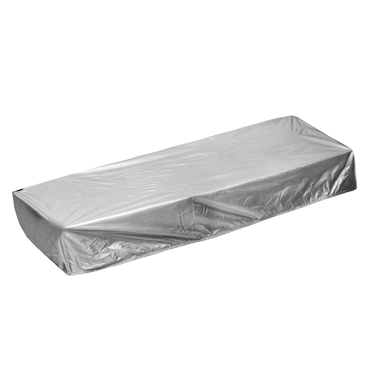 12ft / 14ft / 16ft / 18ft Jon Boat Cover 210D Waterproof Sun Protection Silver