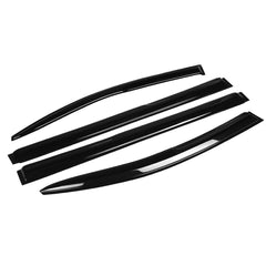 4Pcs Plastic Exterior Visor Vent For TOYOTA Sienna 2011-2018 JDM Style Shades Window Sun Rain Guard Deflector