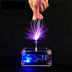 Long Arc And Bluetooth Music Dual Mode Music Tesla Coil Palm Flash Bluetooth Flash Length 10CM Science Toys