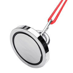 500kg 120mm Neodymium Recovery Magnet with 20M Rope Fishing Sea Treasure Hunting Magnet