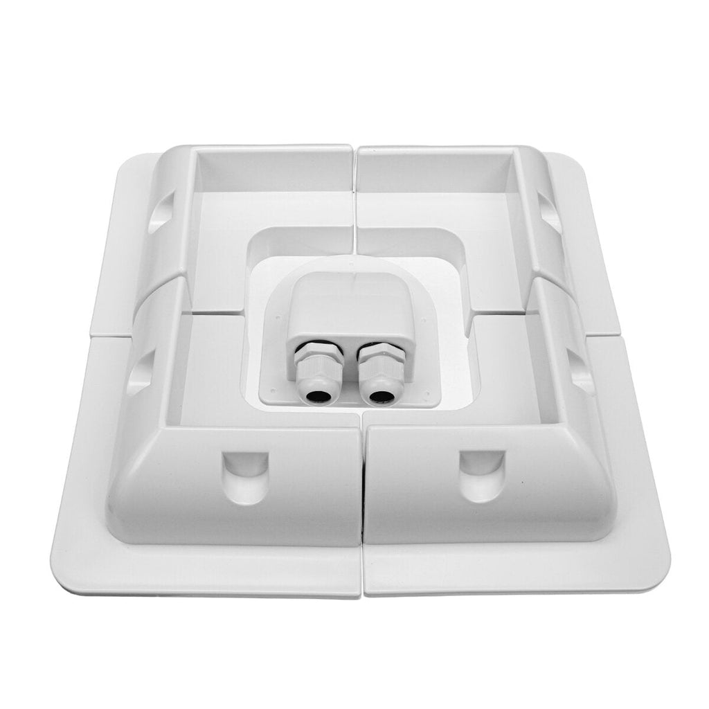 5pcs Solar Panel Corner Bracket Roof ABS Drill-Free Mounting for Caravan RV Yacht