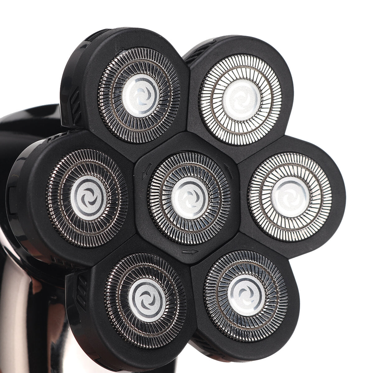 6 In 1 7D Electric Shaver Self-service Electric Hair Clipper Rechargeable Waterproof Shaver Shaver