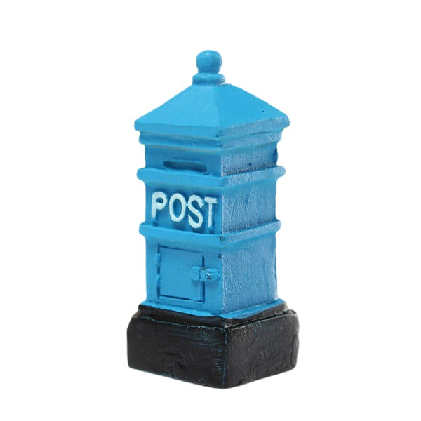 Retro Postbox Micro Landscape Decorations Garden DIY Decor