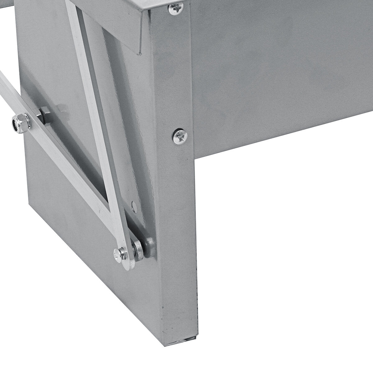 8.2L Automatic Aluminium Chicken Treadle Feeder Self Opening