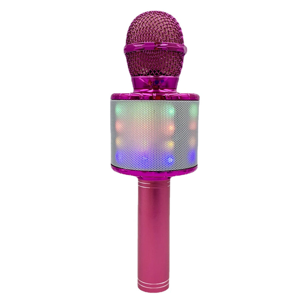 3-in-1 Microphone Wireless Bluetooth Speaker Recorder Hi-Fi Noise Reduction TF Card Portable Professional K Songs Karaoke Singing Player