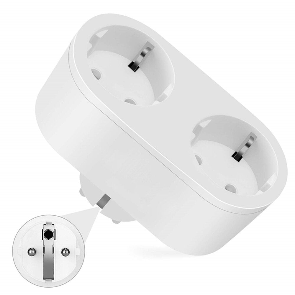 Smart WiFi Socket Remote Control Outlet Voice Control Wireless Switch Plug Works With Google Home Alexa Voice Control For Tuya 16A