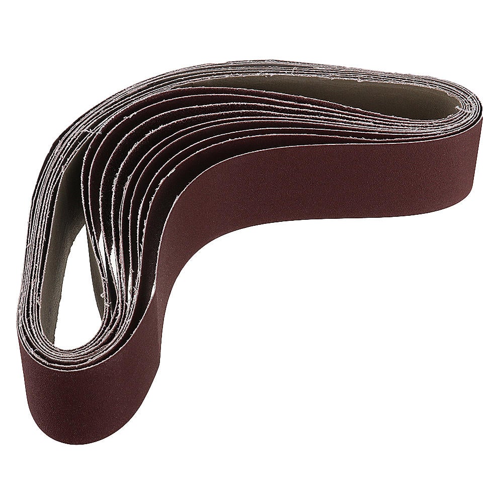 10pcs 60/120/150/240 Grit 40mm x 680mm Sanding Belt for Grinding Machine