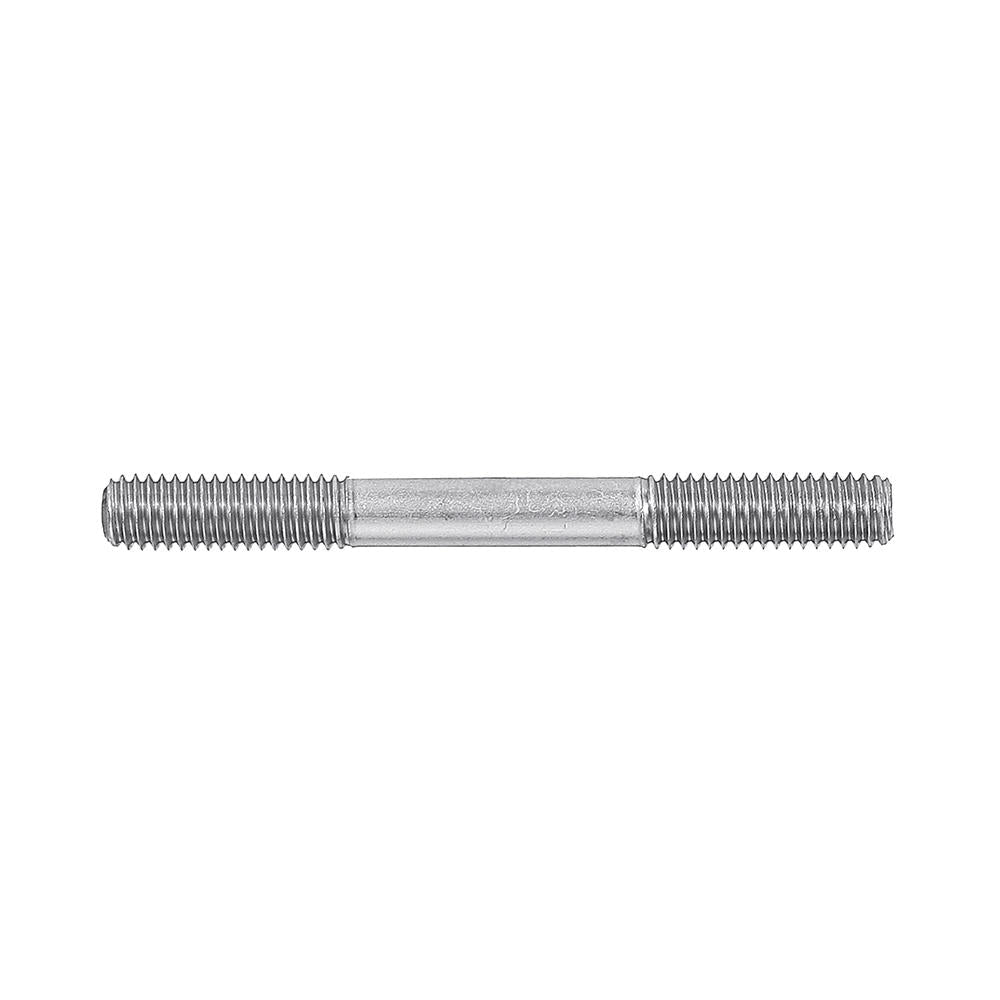 80Pcs M6 304 Stainless Steel Stud Bolt Set Threaded Stud Double Head Screw Rod with Nut Assortment Kit