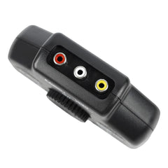 AV-2 Way Switch Selector for Audio Cable Video AV RCA Box Splitter XBox PS2