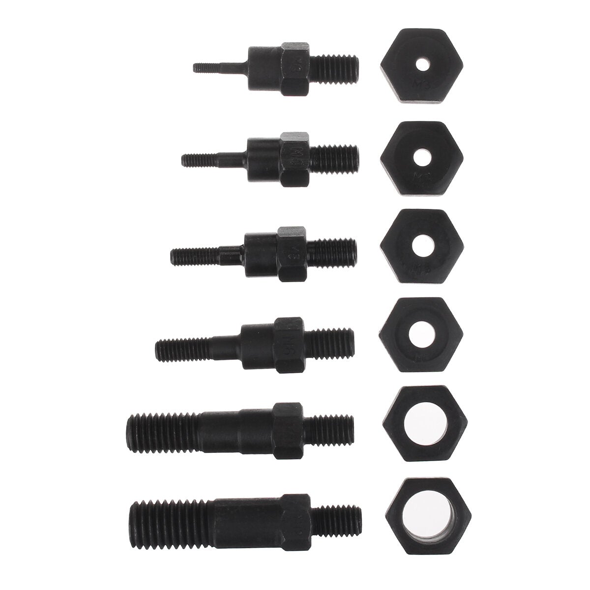 Riveter Tool Set Riveting Nut Kit Rivet Nutsert Insert Accessories
