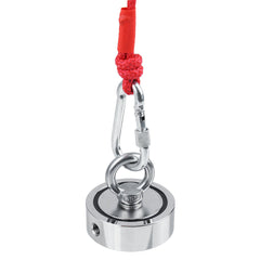 400KG Double Side Strong Recovery Magnet Fishing Salvage Tool w/ 10/20M Rope And Gloves