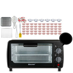 9L 220V Benchtop Electric Oven Timing Household Temperature Control Bake Toast